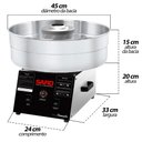 Ver imagem 4 de Ad Máquina de Algodão Doce 50/60 Hz Bivolt 127/220 V