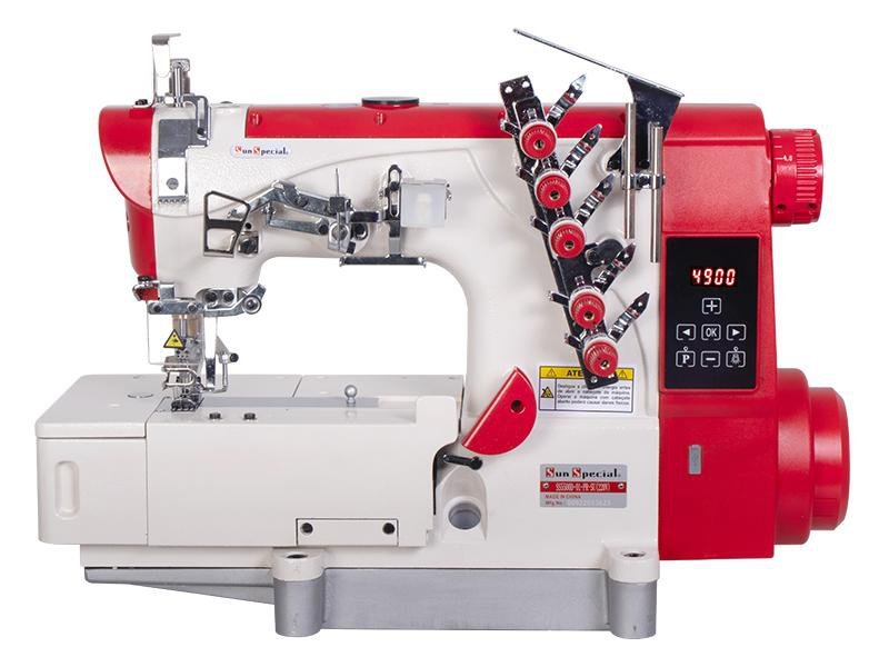 Máquina Costura Industrial Galoneira Plana Direct Drive SS5500D-01-PR-SU 220V - Sun Special - 2