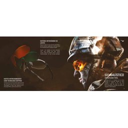 Óculos Segurança Balistico Univet + Estojo - 9