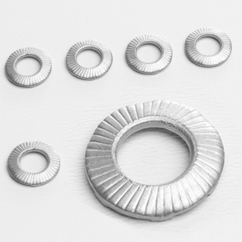 Arruela de Contato M5 Estria S/ Dente Sae 1045 Geomet 500un