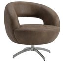 Ver imagem 1 de Poltrona Decorativa Topazio Base Giratoria Courino Tcs 729 Moll