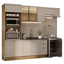 Ver imagem 2 de Armário de Cozinha Completa 270 cm Rustic/Crema Vik Madesa 08