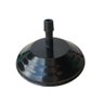 Base Pé Suporte Redondo Para Ombrelone Tamanho P 18Kg De Concreto:Preto - 4