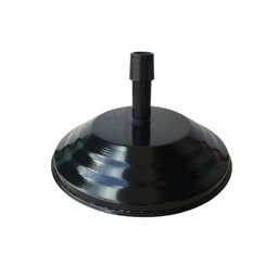 Base Pé Suporte Redondo Para Ombrelone Tamanho P 18Kg De Concreto:Preto - 1 Base Pé Suporte Redondo Para Ombrelone Tamanho P 18Kg De Concreto:Preto - 1