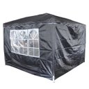 Ver imagem 1 de Tenda Gazebo Articulada 3x3 m com 2 Paredes Alumínio Barraca Praia Camping Sanfonada Bolsa Importway