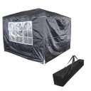 Ver imagem 5 de Tenda Gazebo Articulada 3x3 m com 2 Paredes Alumínio Barraca Praia Camping Sanfonada Bolsa Importway