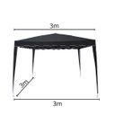 Ver imagem 2 de Tenda Gazebo Articulada 3x3 m com 2 Paredes Alumínio Barraca Praia Camping Sanfonada Bolsa Importway