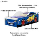 Ver imagem 4 de Cama Carro Juvenil Mdf 158x73 Cm 4040 Azul Decmade