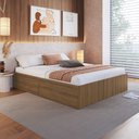 Ver imagem 1 de Cama Casal Tókio com 4 Portas Mel - Art In Móveis