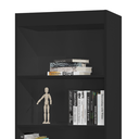 Ver imagem 3 de Organizador Livreiro Caio Multiuso Escritório Casa Preto