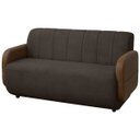 Ver imagem 1 de Sofá Orgânico Curvo Malbec 2 Lugares 130cm Bouclê Facto - Sofa Store:bouclê Marrom