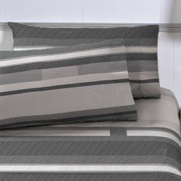 Jogo de Cama Queen 100% Algodão 4pçs Essenciale Estampados:adrian - 3