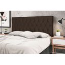 Ver imagem 2 de Cabeceira Madri Marrom Estofada para Cama Box Casal Queen Size 164cm Quarto Luxo Jbe Móveis