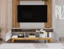 Ver imagem 5 de Estante Home Atalaia para Tv de 75" Cinamomo/off-white - Bechara