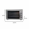 Forno Eletrico Luxo Premyum Aço Inox 2400w Layr Inox 110v - 5