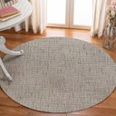 Ver imagem 1 de Tapete Redondo Sisal Sintético Natural Ø135cm Antiderrapante