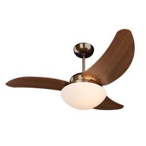 Ventilador de Teto Solano 3 Pás MDF Tron Ventiladores 127V