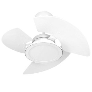 Ventilador de Teto LED Aventador 3 Pás MDF Tron Ventiladores 127V