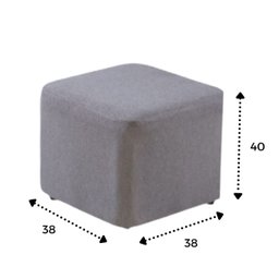 Kit Poltrona Amamentação Balanço e Puff Linho Quarto Bebê:cadeira Alta Linho Cinza - 7