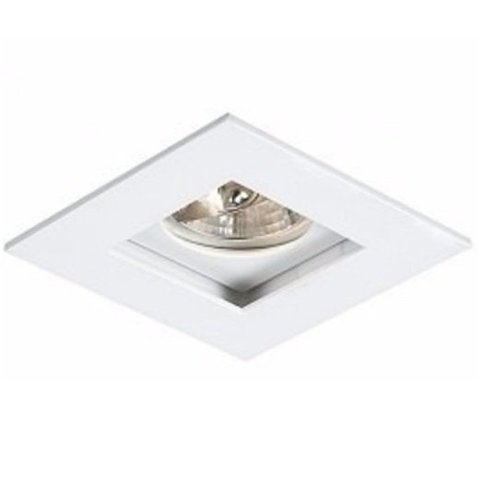 Spot de Embutir Recuado Microtexturizado Branco Par 20 Simples Sala Ac873
