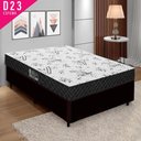 Ver imagem 5 de Cama Box Casal com Colchão D23 138x188x57 Preto Inmetro