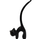 Ver imagem 4 de Gato Porta Anel Cerâmica:branco