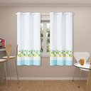 Ver imagem 1 de Cortina Para Cozinha 2,20m x 1,45m ilhós Estampada Limão