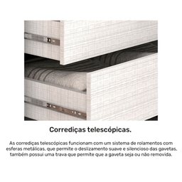 Guarda roupa solteiro com Espelho 2 portas 4 gavetas Melissa ACP Móveis Branco/Rosa ACP MÓVEIS - 4
