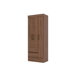 Guarda Roupa Casal 3 Portas e 2 Gavetas Briz Bs05 Nature/off White - Henn - 5