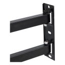 Ver imagem 4 de Suporte para Televisão Articulado Preto de Parede Lcd Led Smart Tv 23 a 55 Pol Resistente Cs0040a