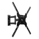 Ver imagem 1 de Suporte para Televisão Articulado Preto de Parede Lcd Led Smart Tv 23 a 55 Pol Resistente Cs0040a