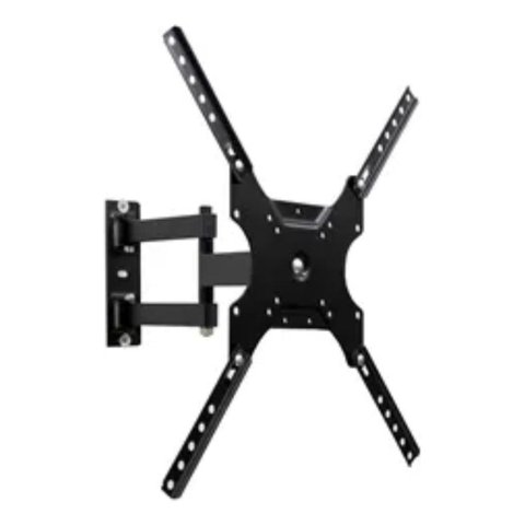 Suporte para Televisão Articulado Preto de Parede Lcd Led Smart Tv 23 a 55 Pol Resistente Cs0040a