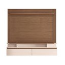 Ver imagem 2 de Painel Home para TV até 65 Polegadas 171x181cm com 2 Portas Canelado Giges Espresso Móveis