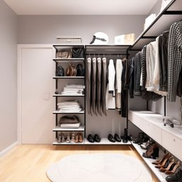 Conjunto de Móveis para Closet 2 - 2