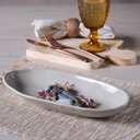 Ver imagem 4 de CONJUNTO C/ 4 TRAVESSAS OVAL FUNDA GRANDE ORGÂNICO CLAY 32x16 cm