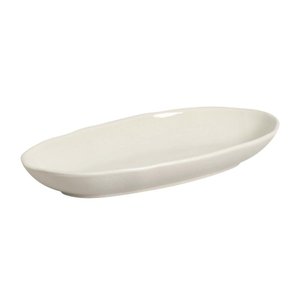 CONJUNTO C/ 4 TRAVESSAS OVAL FUNDA GRANDE ORGÂNICO CLAY 32x16 cm