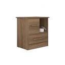 Ver mais imagens de Conjunto Quarto de Casal Guarda-Roupa 8 Portas 4 Gavetas e Mesa de Cabeceira Espresso Móveis