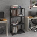 Ver imagem 4 de Estante Geo Multiuso Organizador Compacto 4 Prateleiras 112cm