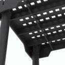 Ver imagem 7 de Estante Geo Multiuso Organizador Compacto 4 Prateleiras 112cm