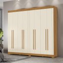 Ver imagem 2 de Conjunto Quarto de Casal Guarda-Roupa 8 Portas 4 Gavetas e Painel para TVs 43" Espresso Móveis