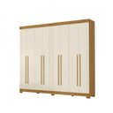 Ver imagem 3 de Conjunto Quarto de Casal Guarda-Roupa 8 Portas 4 Gavetas e Painel para TVs 43" Espresso Móveis