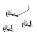 Ver imagem 1 de Kit de Acessórios para Banheiro Escovado 3 Peças Grego Metal 2020at