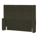 Ver imagem 7 de Kit Cabeceira e Calçadeira Baú Emma Suede Casal 140 Cm