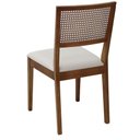 Ver imagem 2 de Kit com 2 Cadeiras de Jantar Liz Encosto em Tela Sextavada - 2231 Mmj-as As-castanho Claro As-510
