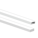 Ver imagem 2 de Perfil de Sobrepor Taschibra para Fita de Led Zenith 5x2 com 1 Metro Branco