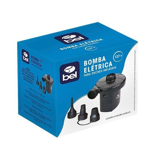 Bomba Eletrica para Encher Colchao / Piscina Inflavel Belfix - 220v - 2