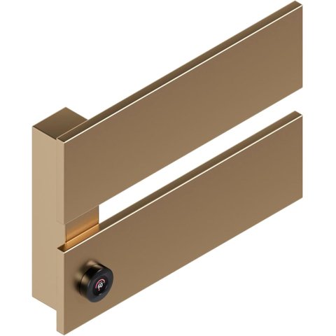 Toalheiro Térmico Smart Easy Ii Dourado 220v