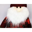 Ver imagem 2 de Papai Noel Pelúcia Em Pé Decor Bico de Papagaio 42cm - Master Christmas