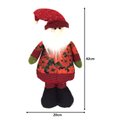 Ver imagem 3 de Papai Noel Pelúcia Em Pé Decor Bico de Papagaio 42cm - Master Christmas