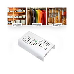 Anti Mofo Eletrônico Desumidificador 110V - branco 2u. Repel Mofo Anti-Ácaro e Fungos - 2